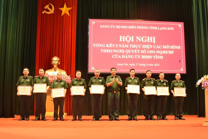Bộ đội Biên phòng tỉnh Lạng Sơn tổng kết 5 năm thực hiện mô hình tiêu biểu